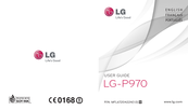 LG P970.ANGRWW Guide De L'utilisateur