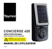 Taymor CONCIERGE 400 Manuel De L'utilisateur