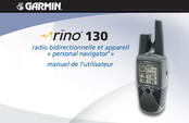 Garmin rino 130 Manuel De L'utilisateur