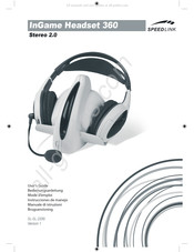 Speedlink InGame Headset 360 Mode D'emploi