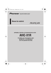 Pioneer AVIC-X1R Manuel
