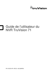 TruVision NVR 71 Guide De L'utilisateur