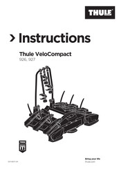 Thule VeloCompact 926 Instructions