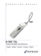 Inficon D-TEK CO2 Mode D'emploi