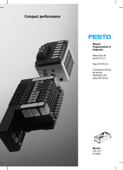 Festo Compact performance CP-FB13-E Mode D'emploi