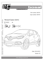 bosal 040181 Instructions De Montage