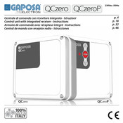 GAPOSA ELECTRON QC0 Instructions