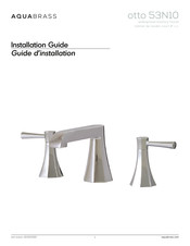 aquabrass otto 53N10 Guide D'installation