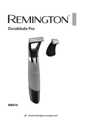 Remington Durablade Pro MB070 Mode D'emploi