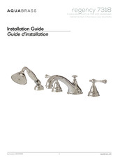 aquabrass regency 7318 Guide D'installation