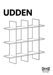 IKEA UDDEN Série Mode D'emploi