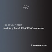 Blackberry Storm2 9550 Mode D'emploi