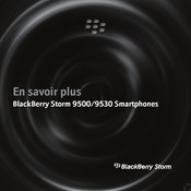 Blackberry Storm 9530 Mode D'emploi