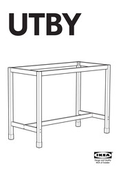 Ikea UTBY Serie Mode D'emploi