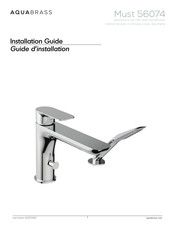 aquabrass Must 56074 Guide D'installation