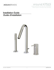 aquabrass xround X7513 Guide D'installation