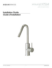 aquabrass xround X7514 Guide D'installation