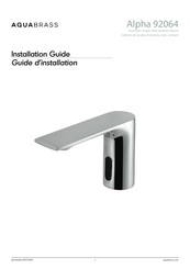 aquabrass Alpha 92064 Guide D'installation