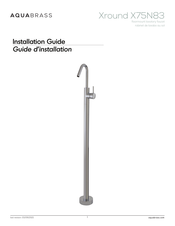 aquabrass Xround X75N83 Guide D'installation