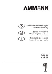 Ammann ABS 68 Instructions De Service