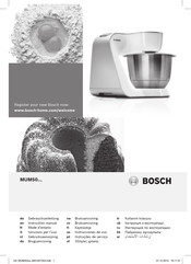 Bosch MUM50 Série Mode D'emploi