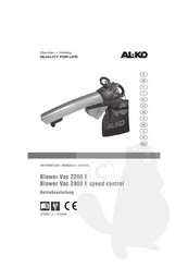 AL-KO Blower Vac 2200 E Mode D'emploi