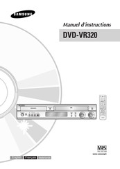 Samsung DVD-VR320 Manuel D'instructions
