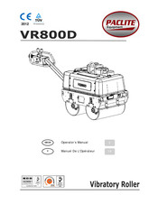 PACLITE Equipment VR800D Manuel De L'opérateur