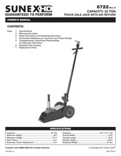 Sunex HD 6722 Manuel Du Propriétaire