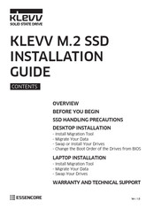 KLEVV NEO N500 M.2 Guide D'installation
