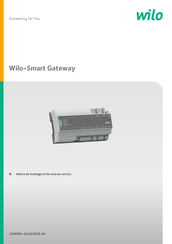 Wilo Smart Gateway Notice De Montage Et De Mise En Service