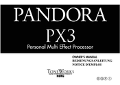 Korg ToneWorks PANDORA PX3 Notice D'emploi