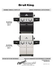 Broil King REGAL 590 PRO Manuel De Montage