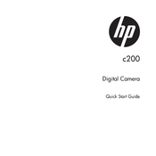 HP PhotoSmart C200 Guide De Prise En Main Rapide