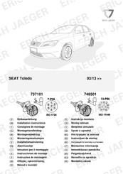 Erich Jaeger 748501 Consignes De Montage