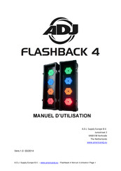 Adj FLASHBACK 4 Manuel D'utilisation