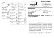 AUTO-HAK X17 Instructions De Montage