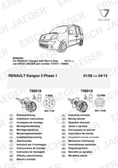 Erich Jaeger 736818 Consignes De Montage