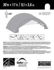 ShelterLogic SP Serie Mode D'emploi