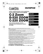 Olympus CAMEDIA D-520 ZOOM Manuel De Base