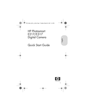HP Photosmart E217 Guide De Démarrage Rapide
