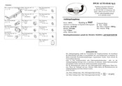 AUTO-HAK W07 Instructions De Montage