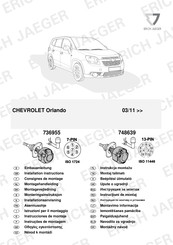 Erich Jaeger 736955 Consignes De Montage