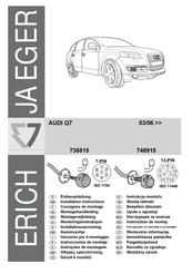 Erich Jaeger 748915 Consignes De Montage