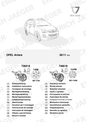 Erich Jaeger 736918 Consignes De Montage