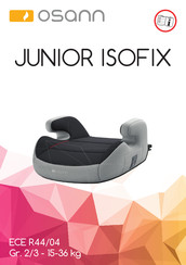 osann JUNIOR ISOFIX Manuel