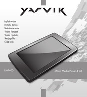 Yarvik Maxm PMP400 Manuel