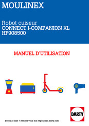 Moulinex i-Companion xl HF908500 Manuel D'utilisation