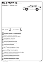 AUTO-HAK 274207-13 Instructions De Montage