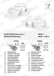 Erich Jaeger 737261 Consignes De Montage